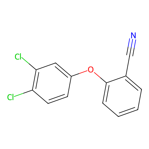 Benzonitrile, 2-(3,4-dichlorophenoxy)- structure