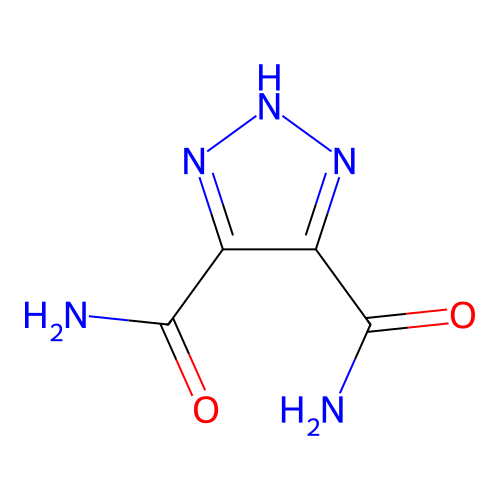 2H-1,2,3-Triazole-4,5-dicarboxamide structure