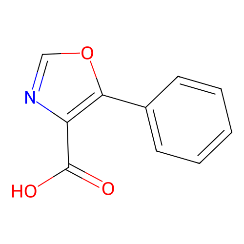 5-Phenyl-1,3-oxazole-4-carboxylic acid structure