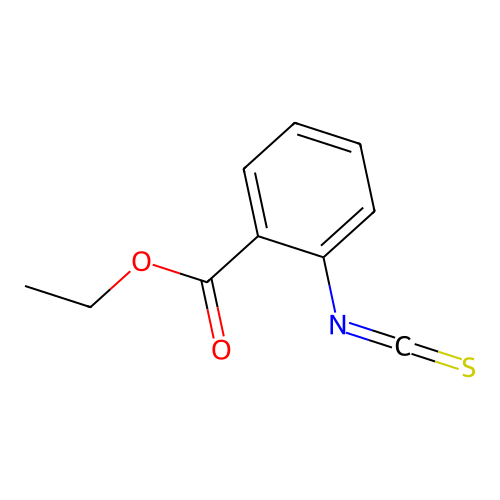 Ethyl 2-isothiocyanatobenzoate structure