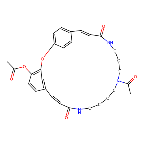 Cadabicine diacetate structure