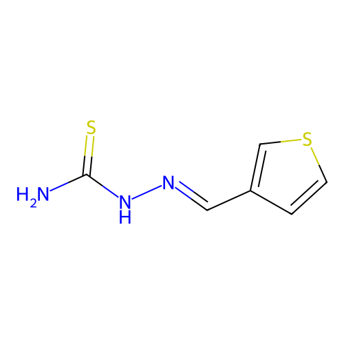 {[(Thiophen-3-yl)methylidene]amino}thiourea structure