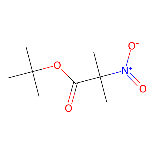Tert-butyl 2-methyl-2-nitropropionate structure