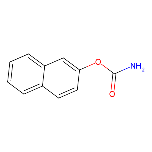 2-Naphthyl carbamate structure