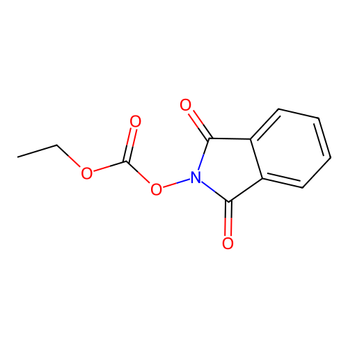 N-(Ethoxycarbonyloxy)phthalimide structure