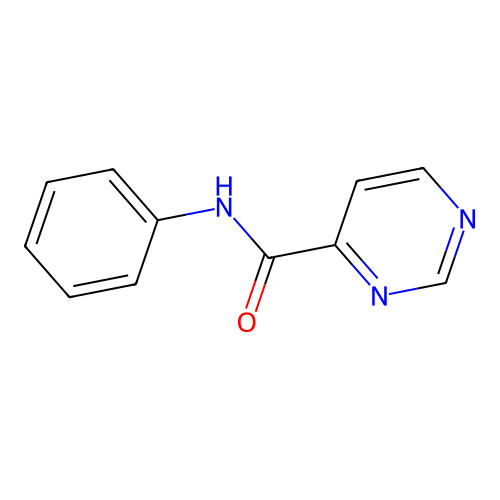N-phenylpyrimidine-4-carboxamide structure