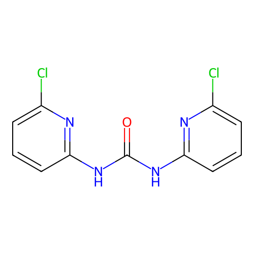 1,3-Bis(6-chloro-2-pyridinyl)urea structure