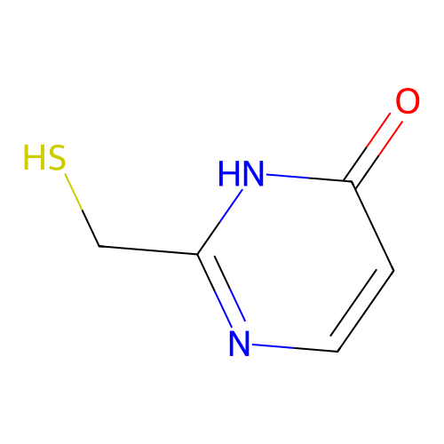 2-(sulfanylmethyl)-1H-pyrimidin-6-one structure