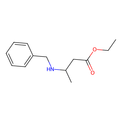 Ethyl 3-(benzylamino)butanoate structure
