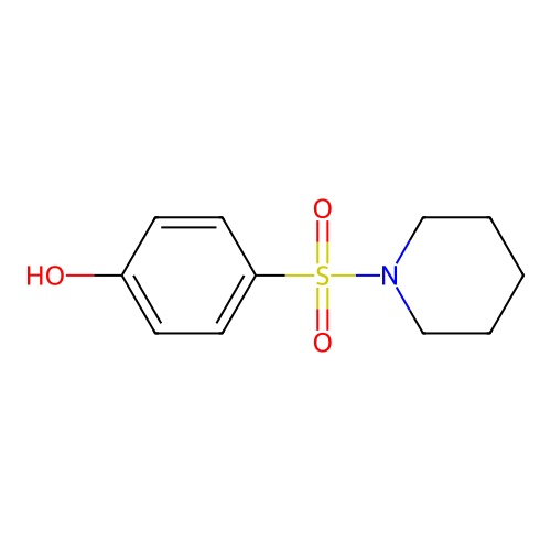 4-(Piperidine-1-sulfonyl)phenol structure