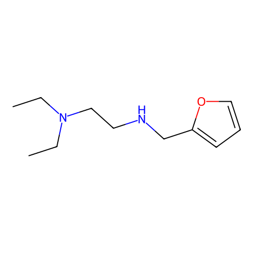 [2-(Diethylamino)ethyl](furan-2-ylmethyl)amine structure