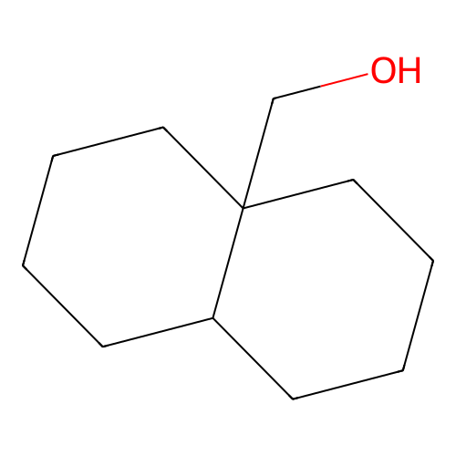 4a(2H)-Naphthalenemethanol, octahydro- structure