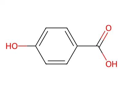 对羟基苯甲酸 structure
