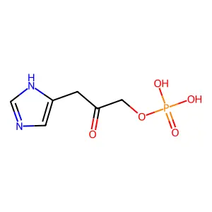 咪唑羟丙酮磷酸 structure